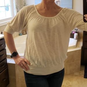 Banded Sleeve/Hem Tee